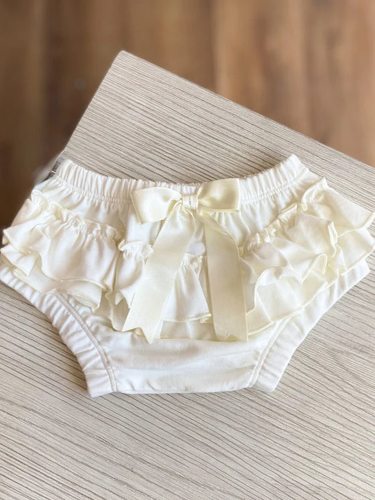 White Diaper Cover