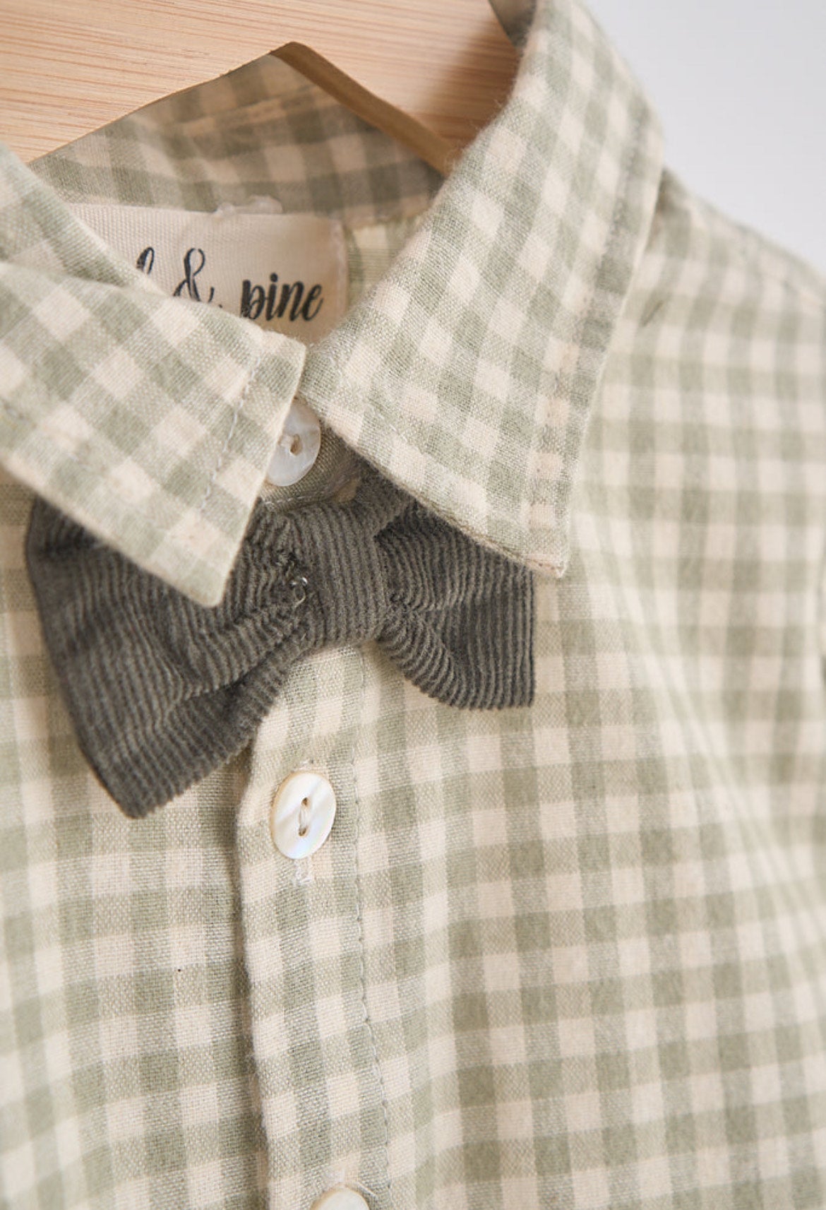 Green Woven Gingham