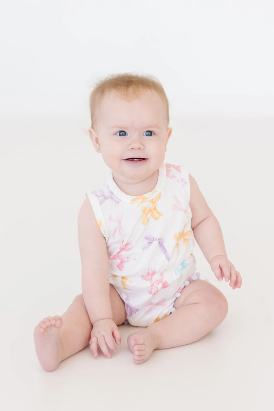 Balloon Animals Pom Pom Romper