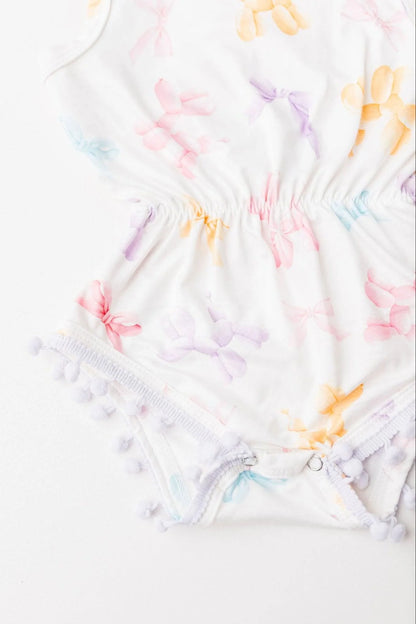 Balloon Animals Pom Pom Romper