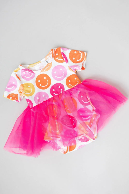 Don't Worry, Be Happy Tutu Bodysuit