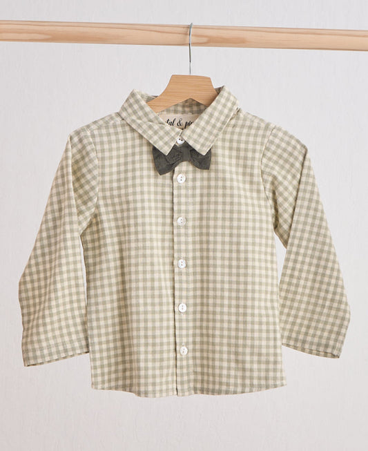 Green Woven Gingham