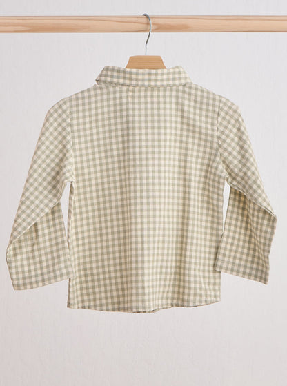 Green Woven Gingham
