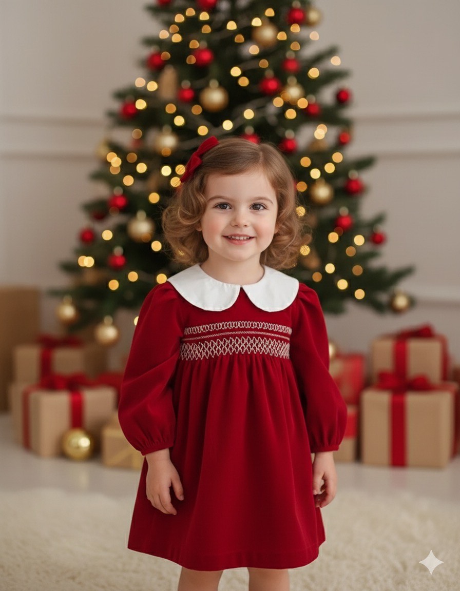 Girls' Long Sleeve Dress