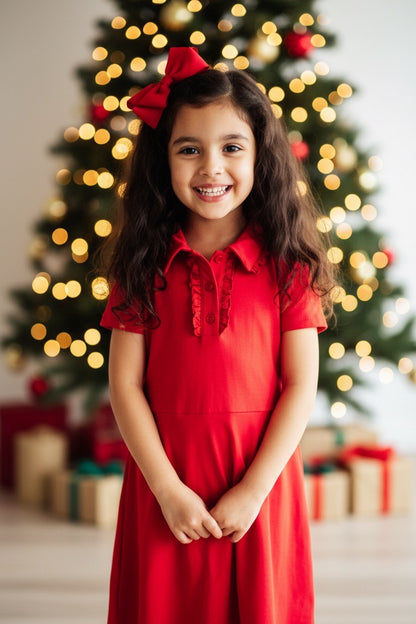 Red Polo Dress
